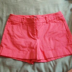 Coral color shorts